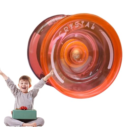 Jo für Kinder, lustiges Jojo, hohe Leistung, fließende Rotationen, reaktionsschnelles Yoyo, Fingerspin-Design, ideal für Spieler, Yoyo für lustige Touren von Ziennhu