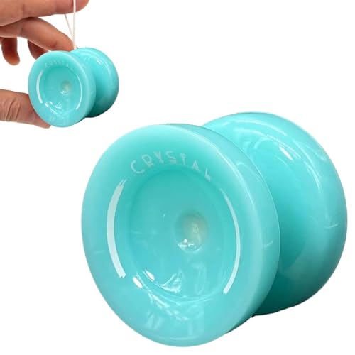 Jo für Kinder, lustiges Jojo, hohe Leistung, fließende Rotationen, reaktionsschnelles Yoyo, Fingerspin-Design, ideal für Spieler, Yoyo für lustige Touren von Ziennhu