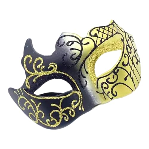 Maskerade für Männer Halbgesicht, Ballmaskerade für Männer | Halbgesichts-Cosplay-Maskerade – Vintage-Maskerade-Gesichtsbedeckung, modische antike Accessoires für den Carn von Ziennhu