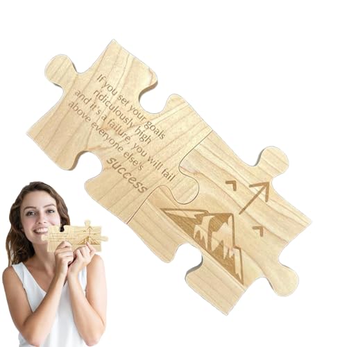 Puzzle mit inspirierenden Zitaten, inspirierende Tischkunst – Puzzle inspirierende Zitate, Schreibtischdekoration | vielseitige Tischdekoration für Schlafzimmer, Arbeitszimmer, Wohnzimmer von Ziennhu