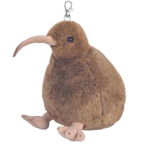 Ziennhu Plüschtier Vogel Kiwi – Plüschpuppe Kiwi Bird, tragbares Plüschtier aus Plüsch für Schlafzimmer, Spielzimmer, Weihnachtsgeschenke von Ziennhu