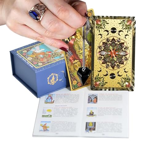 Ziennhu Tarotkarten Decks,80 Stück Schöne Tarotkarten | Brettspiel Schritt Für Schritt Anleitung | Für Kinder Erwachsene Mädchen Frauen Männer Ziennhu Tarotkarten Decks,80 Stück Schöne Tarotkarten | Brettspiel Schritt Für Schritt Anleitung | Für Kinder Erwachsene Mädchen Frauen Männer von Ziennhu