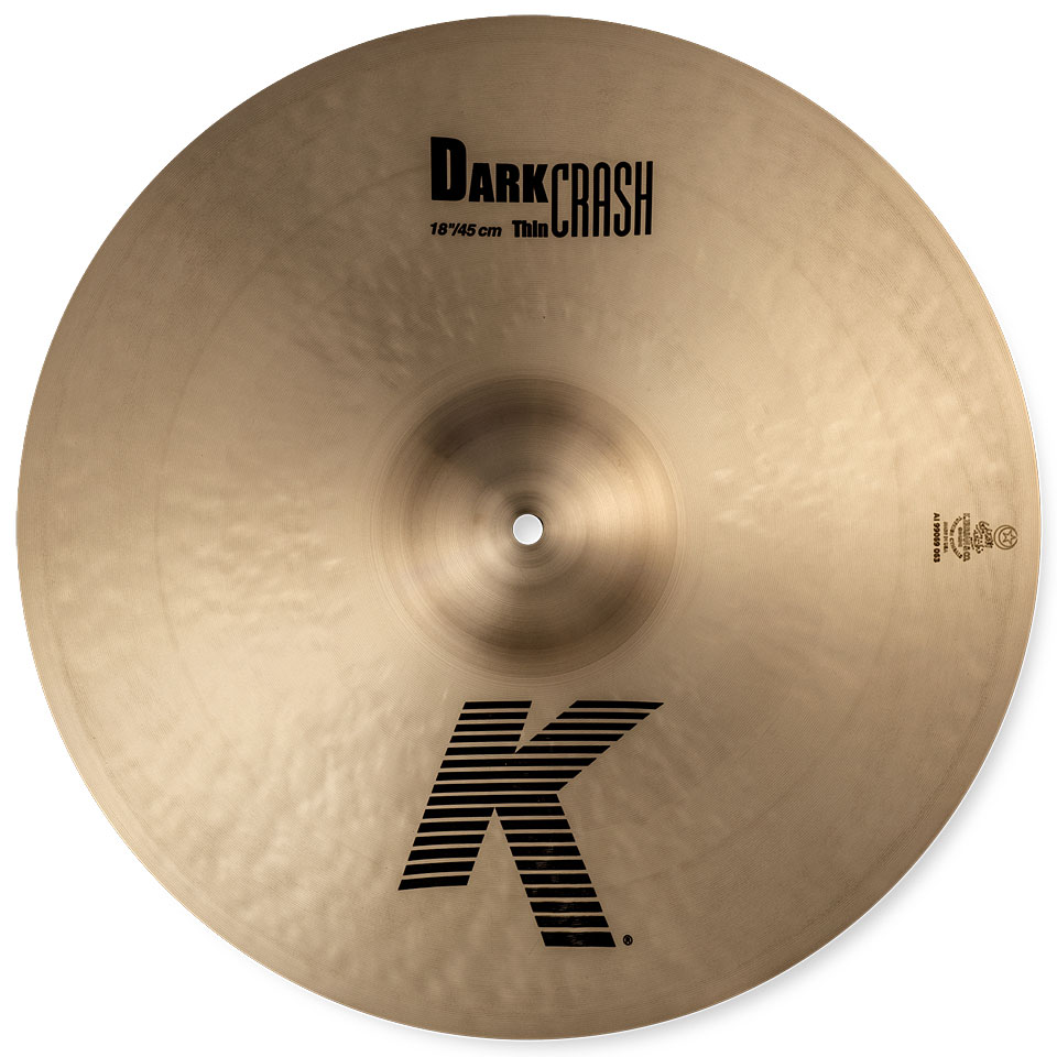 Zildjian K18" Dark Thin Crash Crash-Becken von Zildjian