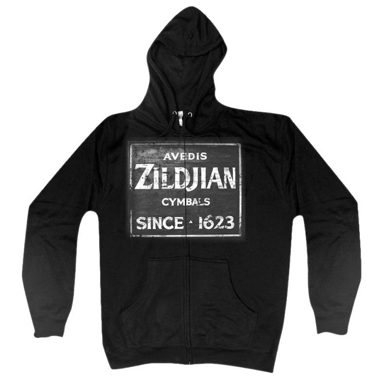 Zildjian Quincy Vintage Sign T4641 Zip Hoodie S Hood Zip von Zildjian