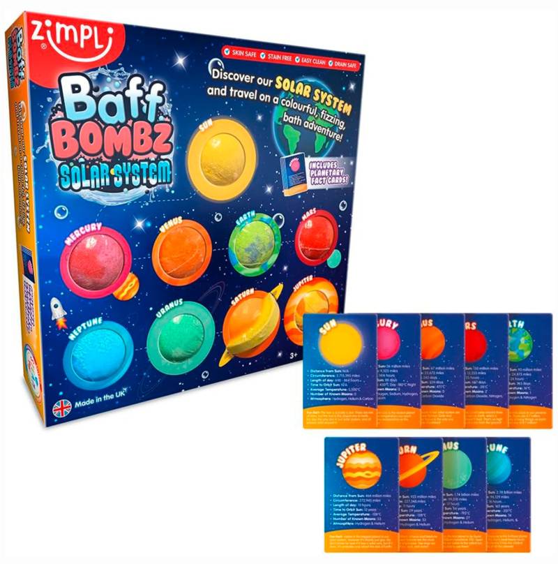 Zimpli Kids Baff Bombz Badebomben Planeten von Zimpli Kids