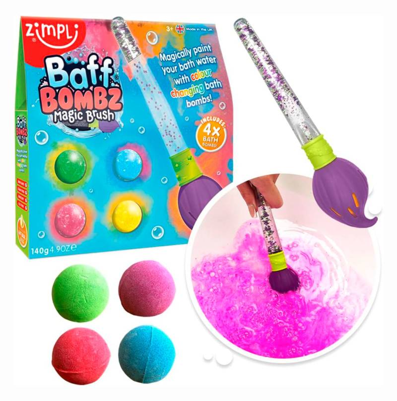 Zimpli Kids Baff Bombz Badespielzeug Magic Brush von Zimpli Kids