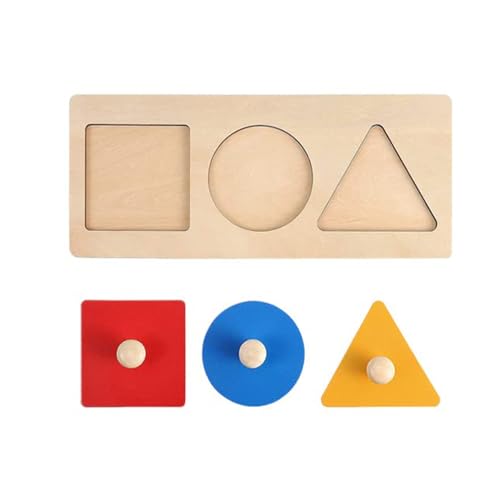 Geometric Sortierspiel Kinder,Holz Sortier und Stapelspielzeug Montessori Spielzeug Holzform Steckpuzzle Sortierbrett fur 1 2 3 4 Jahre alt Geschenk von Ziranee