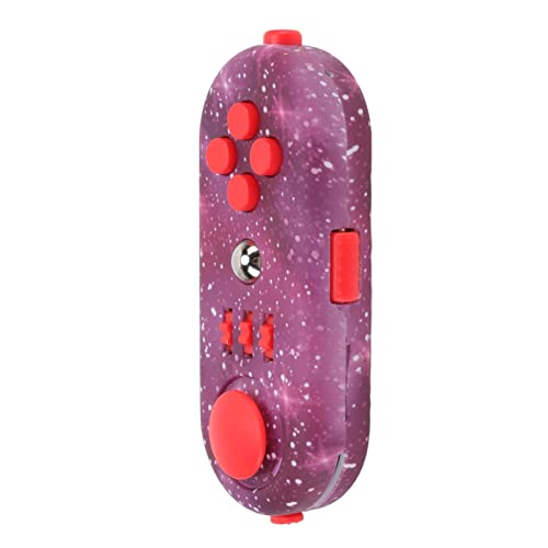 Zappelspielzeug Stress Reduzieren, Stimmung Entspannen, Tragbar, Angst, Sensorisches EDC-Spielzeug, Sensorisches Fidget-Controller-Pad (10 Sterne Lila) von Zisemeil