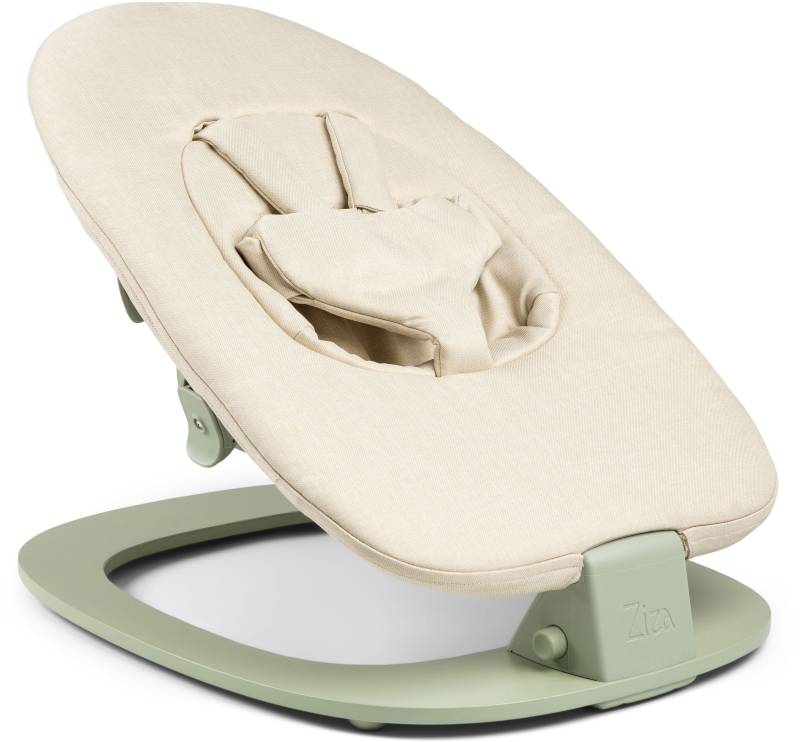 Ziza Babywippe inkl. Adapter für Hochstuhl, Olive von Ziza