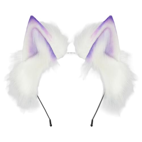 Zktfyshk Anime Cosplays Plüsch-Katzenohr-Stirnbänder, verstellbar, weiche Farbverläufe, Kostüm-Haar-Accessoire für Halloween, Party, Alltag Zktfyshk Anime Cosplays Plüsch-Katzenohr-Stirnbänder, verstellbar, weiche Farbverläufe, Kostüm-Haar-Accessoire für Halloween, Party, Alltag von Zktfyshk