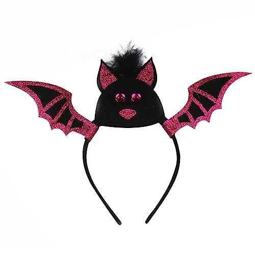 Zktfyshk Big Bat Stirnband Kopf Zubehör Tanz Party Haar Schleife Kinder Mädchen Teenager Mädchen Make Up Cosplay Zubehör Zubehör von Zktfyshk