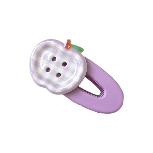 Zktfyshk Bunte Obst-Haarspange für Mädchen, Studenten, stilvolle Harz-Haarspange für Pony und tägliches Schulzubehör Zktfyshk Bunte Obst-Haarspange für Mädchen, Studenten, stilvolle Harz-Haarspange für Pony und tägliches Schulzubehör von Zktfyshk