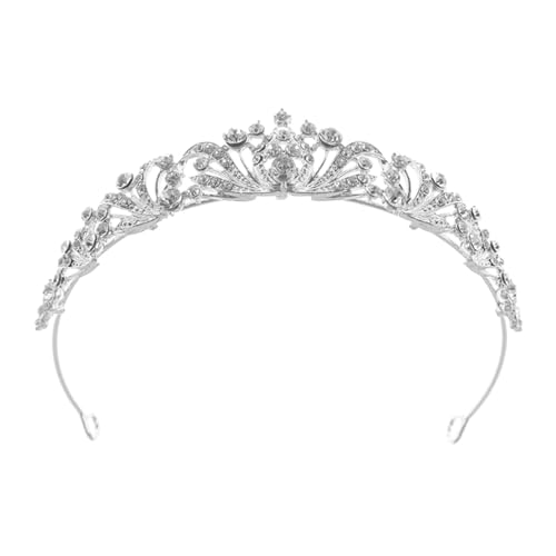Zktfyshk Elegante Strass-Braut für Hochzeiten, leichte Legierung, Queen-Stirnband für Braut und besondere Anlässe Zktfyshk Elegante Strass-Braut für Hochzeiten, leichte Legierung, Queen-Stirnband für Braut und besondere Anlässe von Zktfyshk