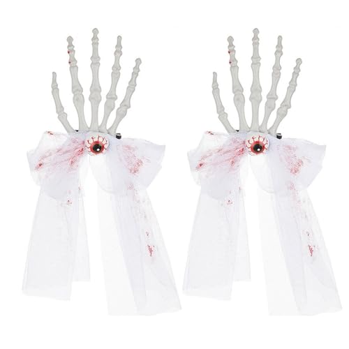 Zktfyshk Elegantes Haarband für Halloween-Partys, Kopfschmuck, Haar-Accessoire, einzigartiger schwarzer langer Kopfschmuck für Partys von Zktfyshk