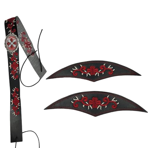 Zktfyshk Fedoras Hutband, Ersatz, handgefertigt, bestickt, Westernhutgürtel für Stroh und Fedoras, Panama-Hüte, Ersatz Zktfyshk Fedoras Hutband, Ersatz, handgefertigt, bestickt, Westernhutgürtel für Stroh und Fedoras, Panama-Hüte, Ersatz von Zktfyshk