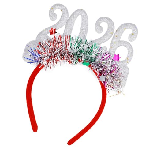 Zktfyshk Funkelnde Neujahrs-Stirnbänder mit glitzernden Zahlen und Girlanden für Festivals, Partys, Feiern, Versammlungen Zktfyshk Funkelnde Neujahrs-Stirnbänder mit glitzernden Zahlen und Girlanden für Festivals, Partys, Feiern, Versammlungen von Zktfyshk