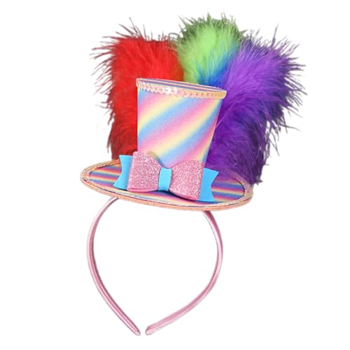 Zktfyshk Glitzernder kleiner Zylinderhut mit glitzernden Pailletten für Mädchen, Geburtstagsparty, Kostüm, DressingUp-Zubehör Zktfyshk Glitzernder kleiner Zylinderhut mit glitzernden Pailletten für Mädchen, Geburtstagsparty, Kostüm, DressingUp-Zubehör von Zktfyshk