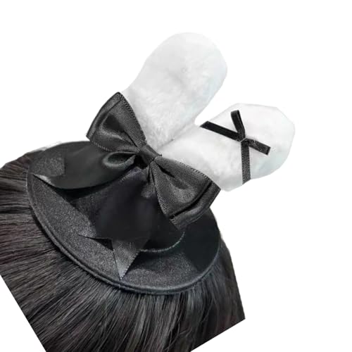 Zktfyshk Haarspange mit Anime-Thema, Hasenohren, Hut, Haarspange für Damen und Mädchen, tägliches Outfit und lässige Themenparty, Haarstyling-Zubehör Zktfyshk Haarspange mit Anime-Thema, Hasenohren, Hut, Haarspange für Damen und Mädchen, tägliches Outfit und lässige Themenparty, Haarstyling-Zubehör von Zktfyshk