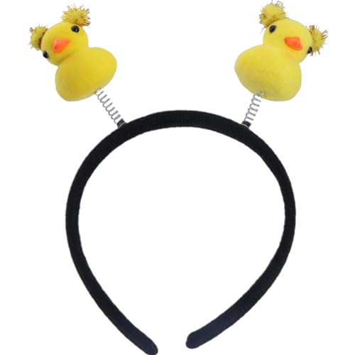 Zktfyshk Modischer Schmuck, kleine Ente Haarband, Cartoon-Tier-Haarband, Haarreif für Jugendliche und Cosplay, stilvoller Kinder-Kopfschmuck, Acryl von Zktfyshk