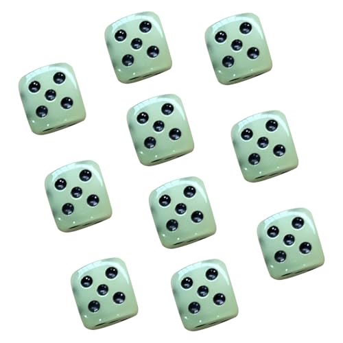 10 PCs Sechs Seiten Würfel Leuchten In Dunklen Würfeln Mit Runden Ecken Tischspiel Acryl Brettspiel ACESSORES Sechsseitig Acryltisch Leuchten Dunkeln 10 PCs Sechs Seiten Würfel Leuchten In Dunklen Würfeln Mit Runden Ecken Tischspiel Acryl Brettspiel ACESSORES Sechsseitig Acryltisch Leuchten Dunkeln von Zkydhbd