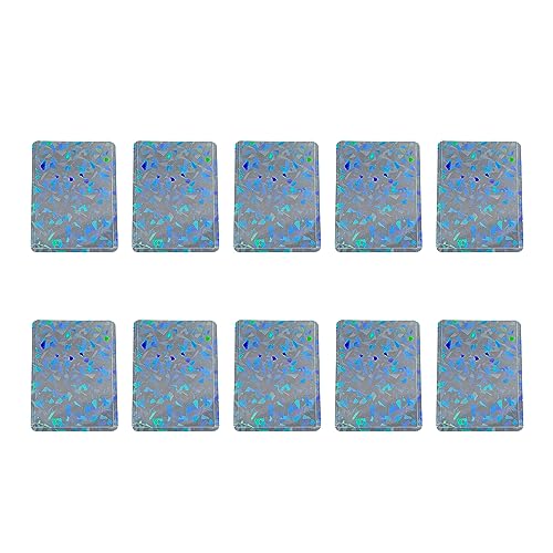 Zkydhbd 10 PCs Sparkly Film Card Sleeves Photo Card Protector Tarot Karten Bindemittel Film Kunststoffkartenschutz Idol Kartenhalter Leichter Kartenschutz Langlebiger Sparkling Kartenhülle Zkydhbd 10 PCs Sparkly Film Card Sleeves Photo Card Protector Tarot Karten Bindemittel Film Kunststoffkartenschutz Idol Kartenhalter Leichter Kartenschutz Langlebiger Sparkling Kartenhülle von Zkydhbd