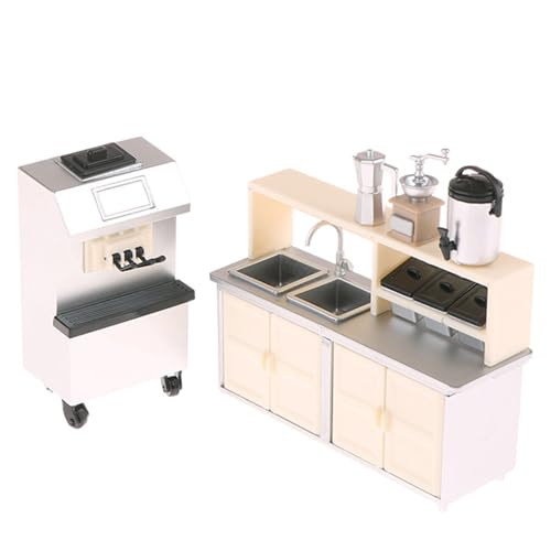 Zkydhbd Detaillierte Miniaturcafészene Display Set 1/12 Modellabbildung Umfasst Einzelhandelsregale Und Getränkemaschine Für Sammlerminiaturmöbel Set Zkydhbd Detaillierte Miniaturcafészene Display Set 1/12 Modellabbildung Umfasst Einzelhandelsregale Und Getränkemaschine Für Sammlerminiaturmöbel Set von Zkydhbd