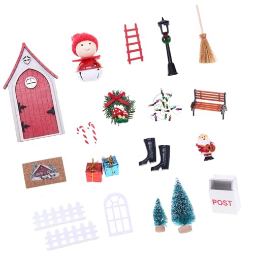 Zkydhbd Miniaturpuppenhäuser Weihnachtsdekoration Und Märchenentür Für Feiertagstabletten Szenen Kreation Imaginativen Spielzeug Für Kinder Zkydhbd Miniaturpuppenhäuser Weihnachtsdekoration Und Märchenentür Für Feiertagstabletten Szenen Kreation Imaginativen Spielzeug Für Kinder von Zkydhbd