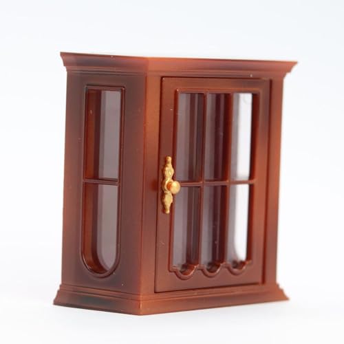 Zkydhbd Puppenhäuser Miniaturwandschrank Vintage Modellmöbel Figur Für 1/12 Skala Dollhouses Szenen Anzeigezubehör Zkydhbd Puppenhäuser Miniaturwandschrank Vintage Modellmöbel Figur Für 1/12 Skala Dollhouses Szenen Anzeigezubehör von Zkydhbd