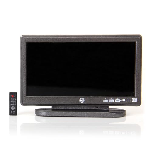 Zkydhbd 1:12 Miniatur Möbelfernseher Und Fernbedienung Set Doll House Wohnzimmer Modell Accessoires Raumzubehör Zkydhbd 1:12 Miniatur Möbelfernseher Und Fernbedienung Set Doll House Wohnzimmer Modell Accessoires Raumzubehör von Zkydhbd
