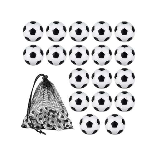 Zkydhbd 18pcs 32mm Tisch Fußball Ersatzbälle Offizielles Tabletop Spiel Offizielle Kleine Fußbälle Kleine Fußballbälle Zkydhbd 18pcs 32mm Tisch Fußball Ersatzbälle Offizielles Tabletop Spiel Offizielle Kleine Fußbälle Kleine Fußballbälle von Zkydhbd