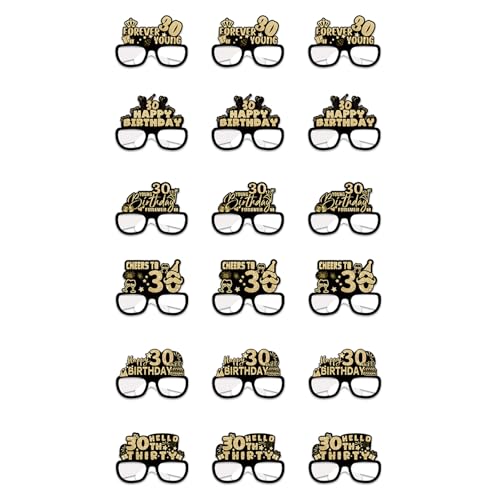Zkydhbd 18pcs Paper Eyewears Für Geburtstagsfeier Handgefertigte Brillen Stilvolle Fotokabinen Requisiten Elegante Soziale Eventdekorationen Zkydhbd 18pcs Paper Eyewears Für Geburtstagsfeier Handgefertigte Brillen Stilvolle Fotokabinen Requisiten Elegante Soziale Eventdekorationen von Zkydhbd