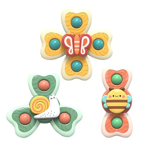 Zkydhbd 3pcs Cartoon Spinner Bad Spielzeugsaugung Tasse Für Baby Flexible Sensorische Bildung Badewanne Teether Set Kleinkind Spielzeug Kleinkinder Zkydhbd 3pcs Cartoon Spinner Bad Spielzeugsaugung Tasse Für Baby Flexible Sensorische Bildung Badewanne Teether Set Kleinkind Spielzeug Kleinkinder von Zkydhbd
