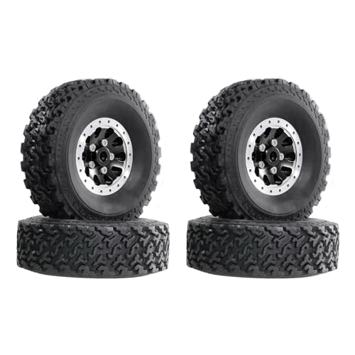Zkydhbd 4pcs Metall Beadlock Hubs Felgen Mit Hohen Grip Gummireifen Für Fernsteuerauto Off Straßenaufführungen Upgrade Breadlocke Felgen Zkydhbd 4pcs Metall Beadlock Hubs Felgen Mit Hohen Grip Gummireifen Für Fernsteuerauto Off Straßenaufführungen Upgrade Breadlocke Felgen von Zkydhbd