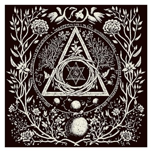 Zkydhbd 50x50cm/75x75cm Tarot Tischdecke Spiele Geometrische Divinationen Tischtuch Brettspiel Oracles Kartenpolster Matte Zkydhbd 50x50cm/75x75cm Tarot Tischdecke Spiele Geometrische Divinationen Tischtuch Brettspiel Oracles Kartenpolster Matte von Zkydhbd