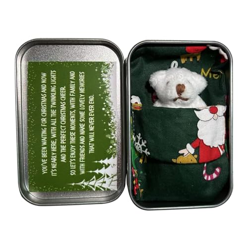 Zkydhbd Bear Plüsch Spielzeug Weihnachts Taschenbär Umarmung In Einer Blechbox Little Bärenpuppe Für Kinder Stoffbärenpuppe Neujahrsgeschenk Niedlich Bär Zkydhbd Bear Plüsch Spielzeug Weihnachts Taschenbär Umarmung In Einer Blechbox Little Bärenpuppe Für Kinder Stoffbärenpuppe Neujahrsgeschenk Niedlich Bär von Zkydhbd