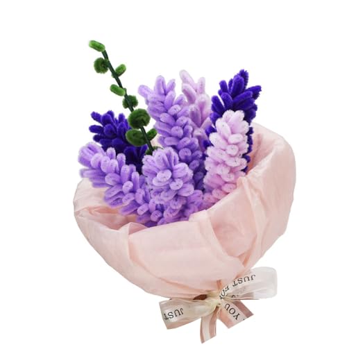 Zkydhbd Diys Lavendel Bouquet Set Pipe Cleaner Bastelmittel Mit Blumenklebeband Blumenstieldraht Chenilles Thanksgiving Geschenk Zkydhbd Diys Lavendel Bouquet Set Pipe Cleaner Bastelmittel Mit Blumenklebeband Blumenstieldraht Chenilles Thanksgiving Geschenk von Zkydhbd