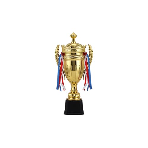 Zkydhbd Edelstahlsport Preisträger Trophäen Pokal Mit Bändern Für Schulwettbewerbe Und Heimdekorationssystem Dekoration Trophäen Tragbar Zkydhbd Edelstahlsport Preisträger Trophäen Pokal Mit Bändern Für Schulwettbewerbe Und Heimdekorationssystem Dekoration Trophäen Tragbar von Zkydhbd