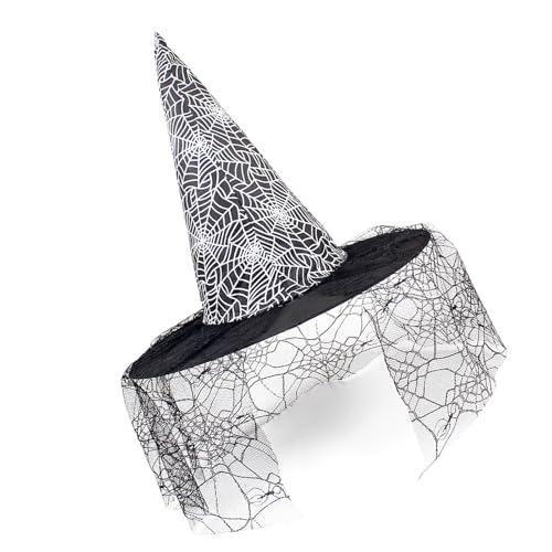 Zkydhbd Hexenhut Einzigartiges Web Für Modebegeisterte Für Halloween Kostüm Cosplay Party Halloween Geeignet Zkydhbd Hexenhut Einzigartiges Web Für Modebegeisterte Für Halloween Kostüm Cosplay Party Halloween Geeignet von Zkydhbd