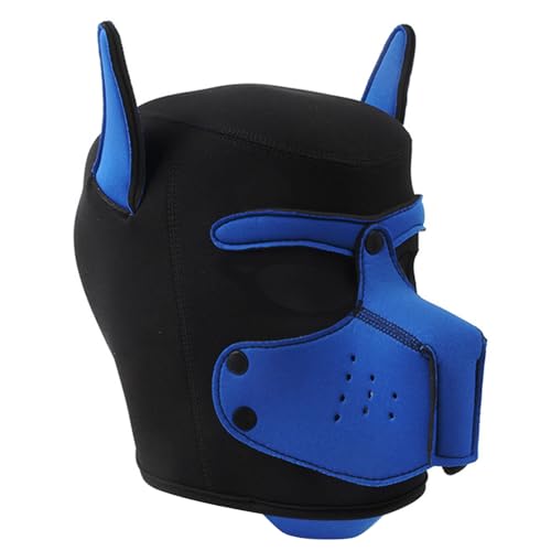 Zkydhbd Hundekopfmaske Kostüm Halloween Hundemaske Atmungsaktiv Zkydhbd Hundekopfmaske Kostüm Halloween Hundemaske Atmungsaktiv von Zkydhbd