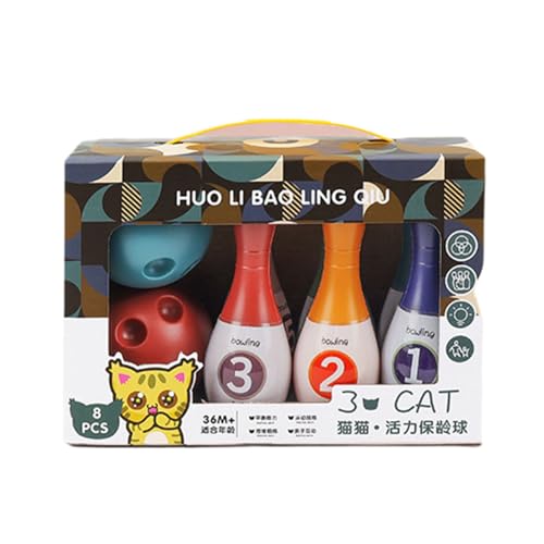 Zkydhbd Kinder Bowling Set 8PC Kleinkindspiel Indoor Outdoor Rasenkits Kits Bildungsspielzeug Für Kinder Vorschulalter Gartenspiel Bildungsspielzeug Zkydhbd Kinder Bowling Set 8PC Kleinkindspiel Indoor Outdoor Rasenkits Kits Bildungsspielzeug Für Kinder Vorschulalter Gartenspiel Bildungsspielzeug von Zkydhbd