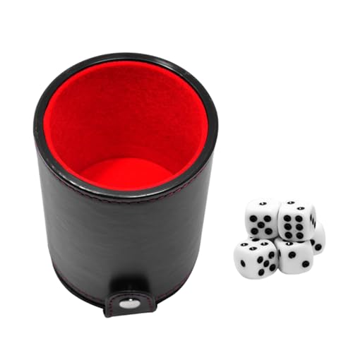 Zkydhbd PU Leather Dices Cups Shake Container Flanell Lining COP BRO6 Broad Game Requisiten Für Den Unterhaltungsbecher Mit Zkydhbd PU Leather Dices Cups Shake Container Flanell Lining COP BRO6 Broad Game Requisiten Für Den Unterhaltungsbecher Mit von Zkydhbd