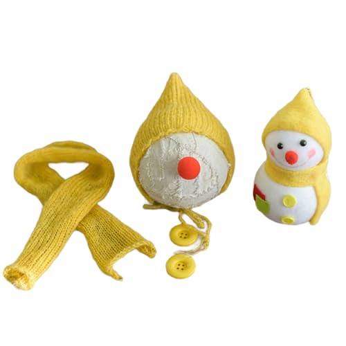 Zkydhbd Säuglingsfotografie Weihnachten Schneemann Kostümhut Schal Zkydhbd Säuglingsfotografie Weihnachten Schneemann Kostümhut Schal von Zkydhbd