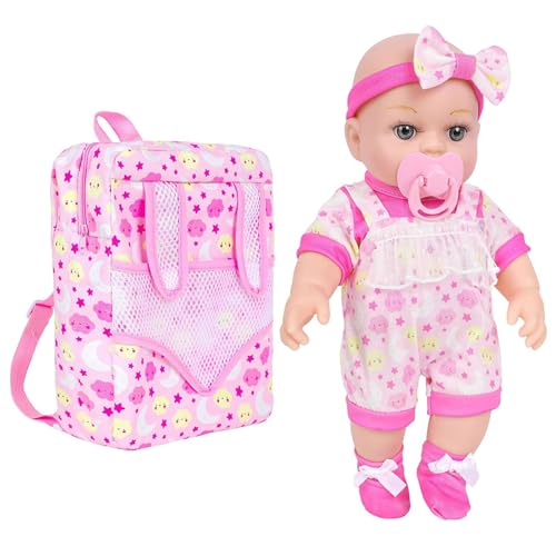 Zkydhbd Säuglingspuppen Mit Rucksack Und Kleidung Für Kinder Früh Bildung Little Girl Toy 12inch Reborns Mit Accessoires Zkydhbd Säuglingspuppen Mit Rucksack Und Kleidung Für Kinder Früh Bildung Little Girl Toy 12inch Reborns Mit Accessoires von Zkydhbd