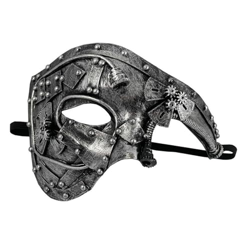 Zkydhbd Steampunk Cyborgs Venezianische Maskenmaske Masquerade Maske Für Halloween Kostümparty Des Operns/Karnevisengeschenks von Zkydhbd