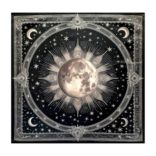 Zkydhbd Tarot Tischdecke Altars Stoff Mond Planet Astrologie Gotteskarten Karten Wandteppich Wanddekoration Mond Planet Tarot Karte Spirituelle Decktuch Zkydhbd Tarot Tischdecke Altars Stoff Mond Planet Astrologie Gotteskarten Karten Wandteppich Wanddekoration Mond Planet Tarot Karte Spirituelle Decktuch von Zkydhbd