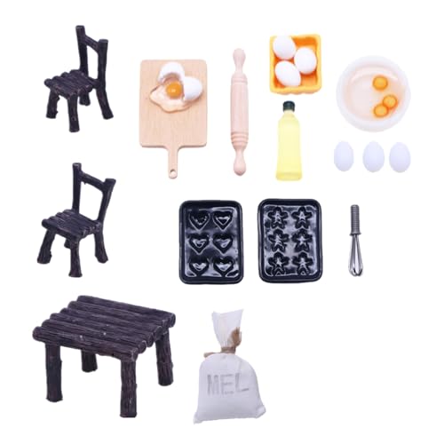 Zkydhbd Tischstühle Mehlbeutel Backeier So Tun Als Würde Kinder Spielset Küche Realistische Puppenhäuser Backset Whisk Miniature Dollhouses Accessoires Backset Zkydhbd Tischstühle Mehlbeutel Backeier So Tun Als Würde Kinder Spielset Küche Realistische Puppenhäuser Backset Whisk Miniature Dollhouses Accessoires Backset von Zkydhbd