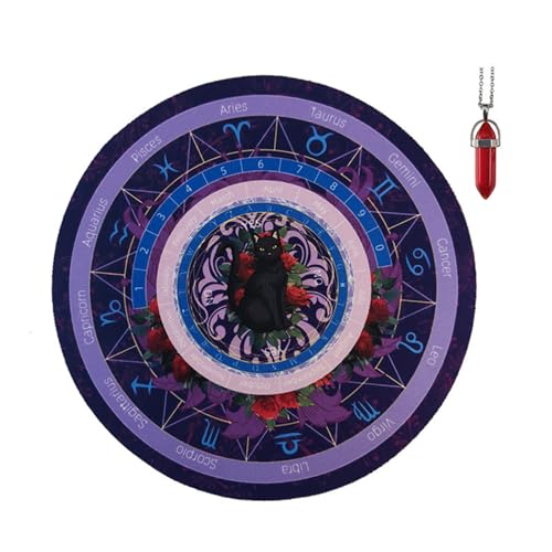 Zkydhbd Wahrsagerei Mit Kristallwünscheln Der Wahrsagungs Halskette Gummi Wahrsagungsmatte Für Party Brettspiel Für Tabletop Gaming Entertainment Accessoires Zkydhbd Wahrsagerei Mit Kristallwünscheln Der Wahrsagungs Halskette Gummi Wahrsagungsmatte Für Party Brettspiel Für Tabletop Gaming Entertainment Accessoires von Zkydhbd