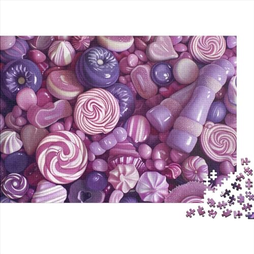 Colorful Candy 1000 Puzzleteile Für Die Ganze Familie Farbenfrohes Legespiel Abwechslungsreiche Bonbon 1000 Teile Puzzle Geschicklichkeitsspiel Geeignet Für Erwachsene 1000pcs (75x50cm) von Znnnnnny