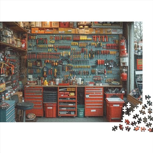 Convenience Store 1000 Puzzleteile Für Die Ganze Familie Farbenfrohes Legespiel Abwechslungsreiche Rural Small Shops 1000 Teile Puzzle Geschicklichkeitsspiel Geeignet Für Erwachsene 1000pcs (75x50cm) von Znnnnnny