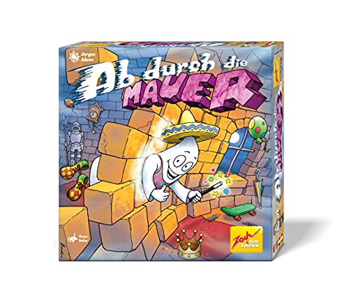 Zoch 601105134 - Ab durch die Mauer, das Spiel bei dem Sich der Spielplan wie von Geisterhand bewegt, für Kinder ab 7 Jahren von Zoch zum Spielen